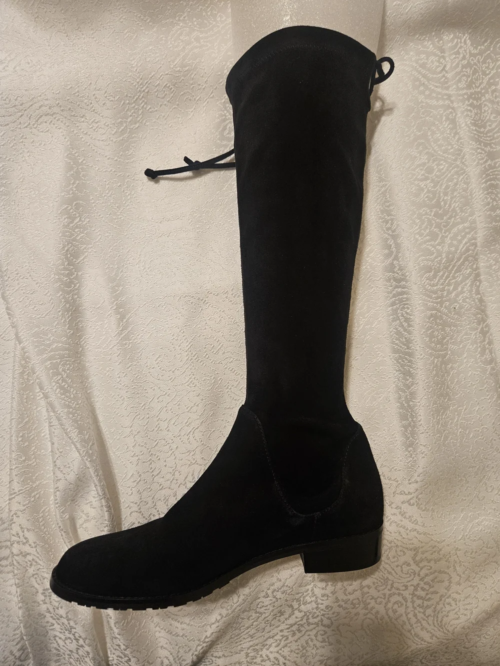 Stewart Weitzman Black Suede Boots Size 4.5